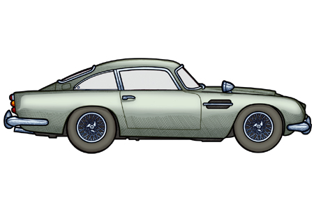 451 picture of an Aston Martin DB5