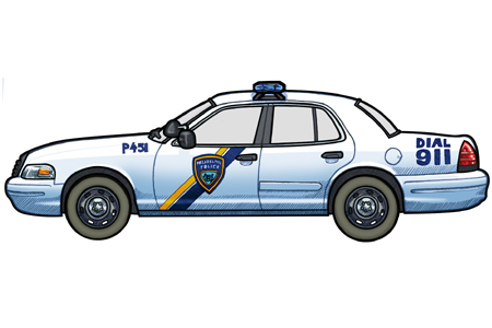 451 picture of a 2003 Ford Victoria Philadelphia Police Car