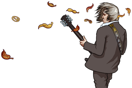 451 portrait of musician Neil Young