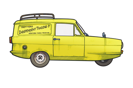 451 picture of a Reliant Robin Supervan