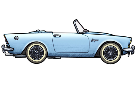 451 illustration of an 2006 Aston Martin DBS V12